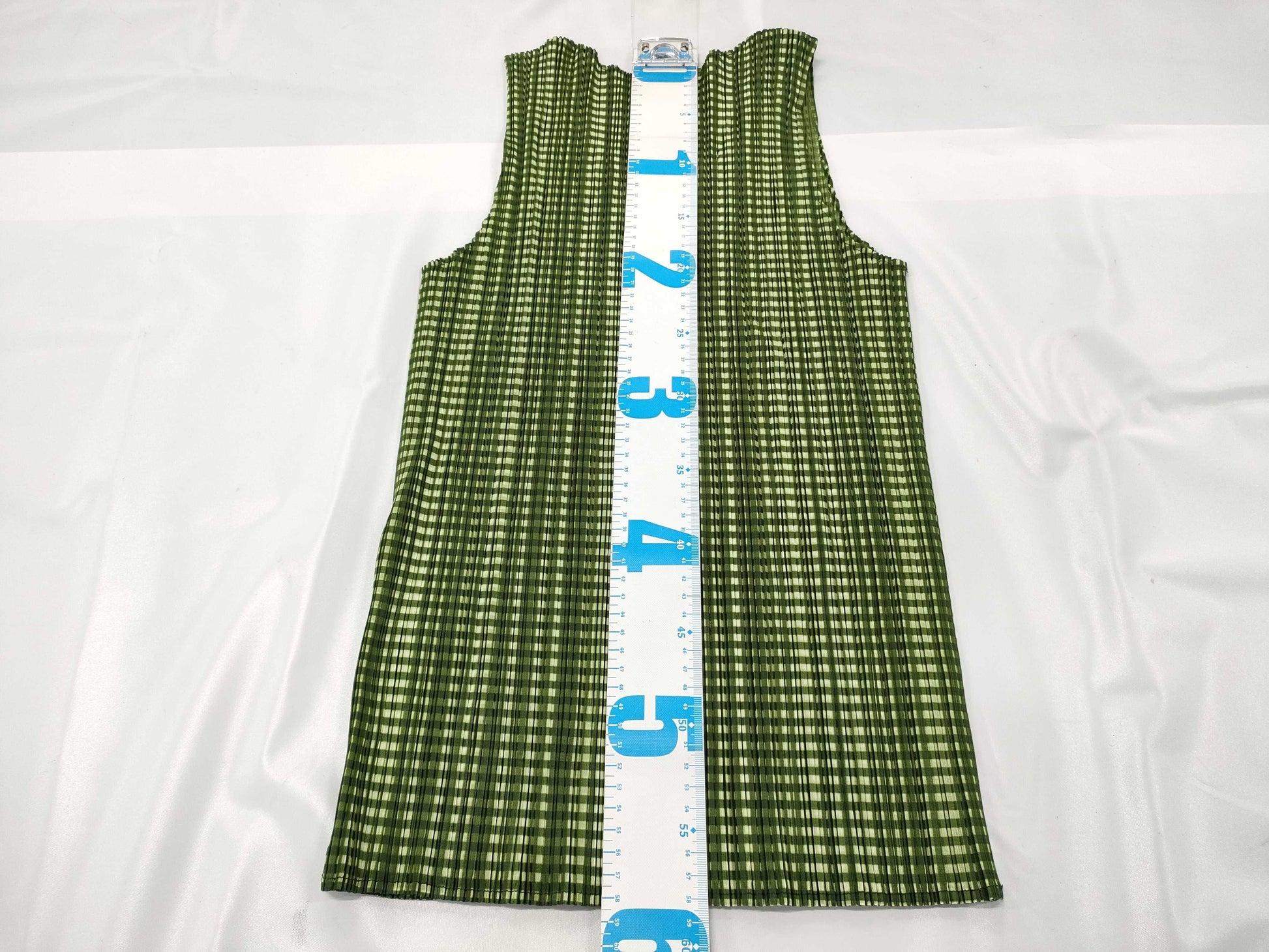 Pleated sleeveless top Tops