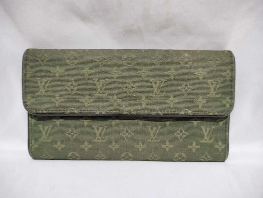 LOUIS VUITTON Monogram Mini Minilan Porte Tresor International Wallet