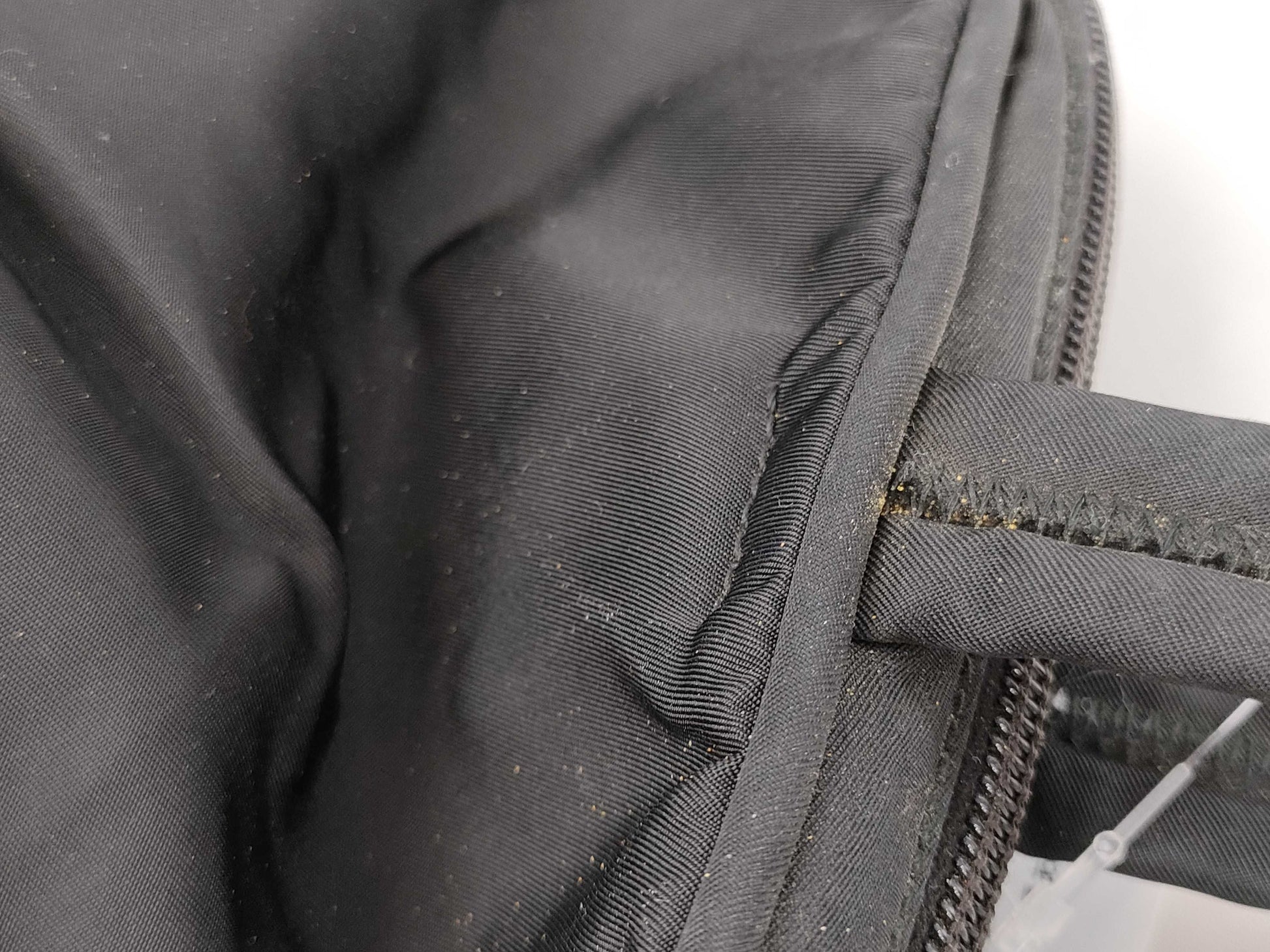 PRADA nylon tote bag with repair marks