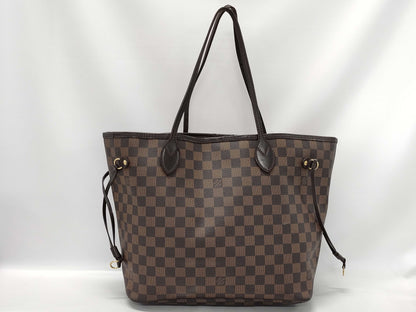 LOUIS VUITTON Damier N51105 Neverfull MM Tote Bag