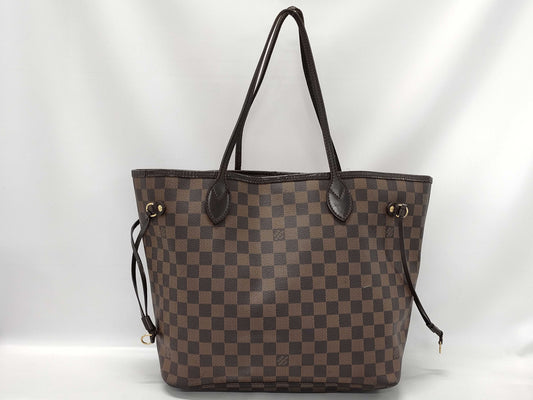 LOUIS VUITTON Damier N51105 Neverfull MM Tote Bag