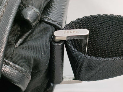 PRADA nylon shoulder bag