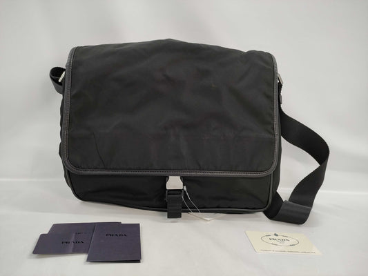 PRADA nylon shoulder bag