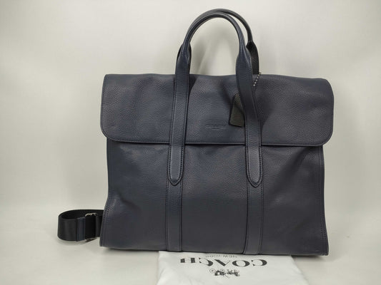 COACH Metropolitan Portfolio 2WAY/1980-58097 Navy Handbag