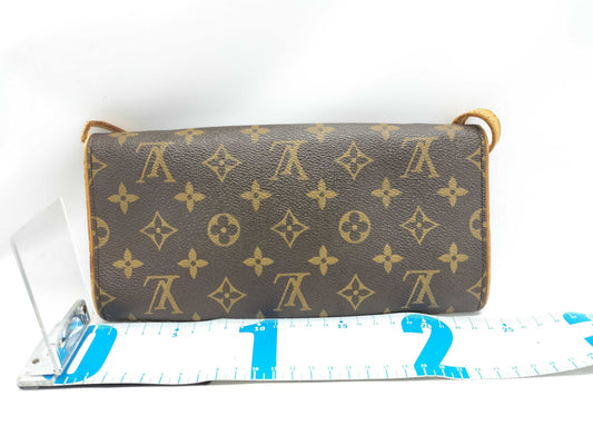 LOUIS VUITTON Monogram M51852 Pochette Twin GM Shoulder Bag