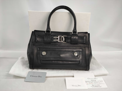Dior Leather Tote Handbag
