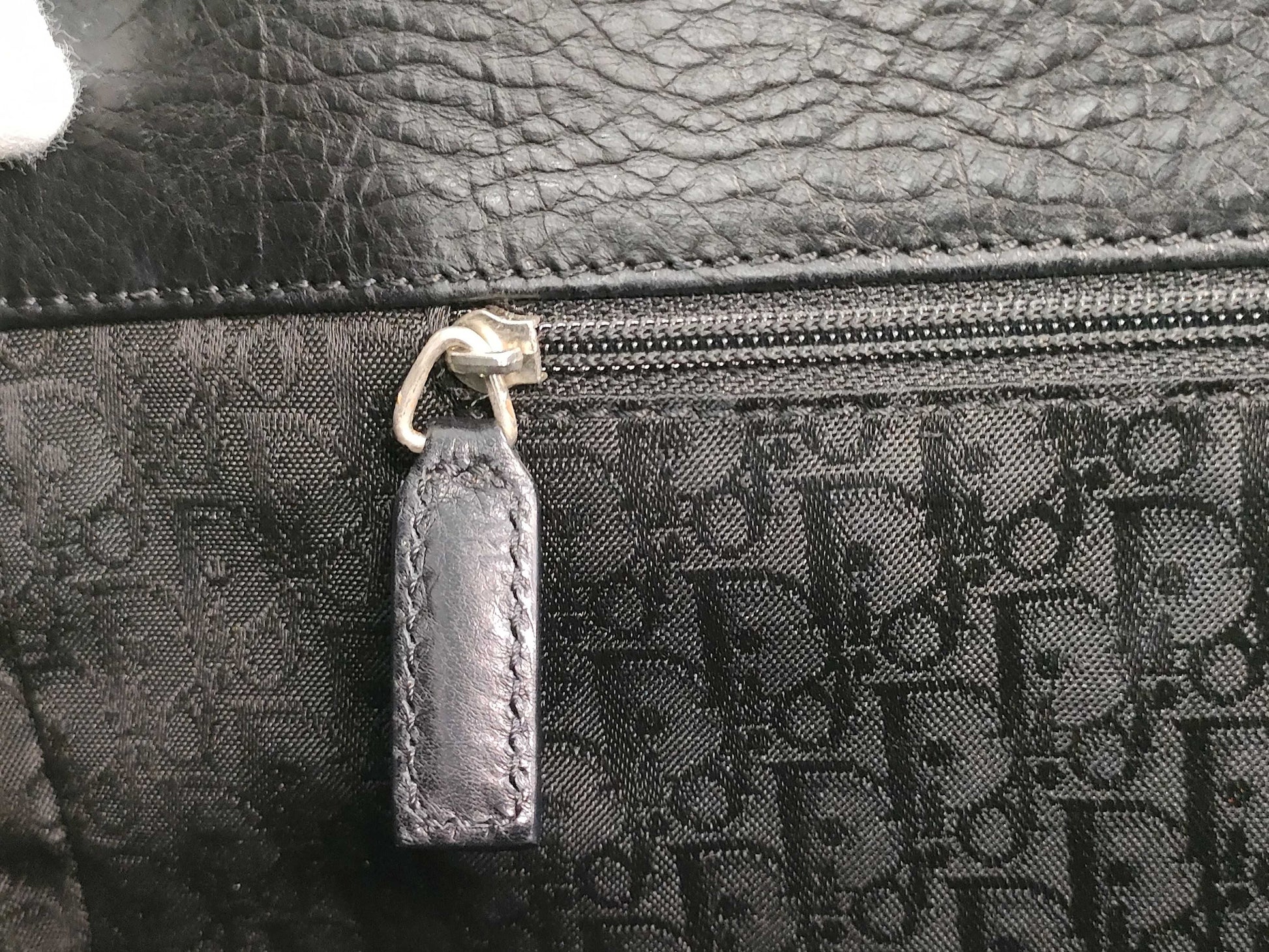 Dior Leather Tote Handbag