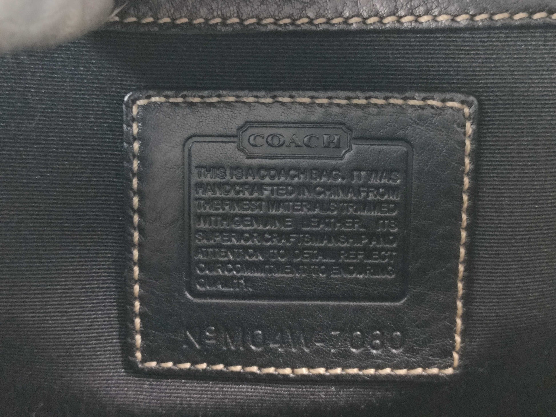 COACH Signature 7080 Handbag