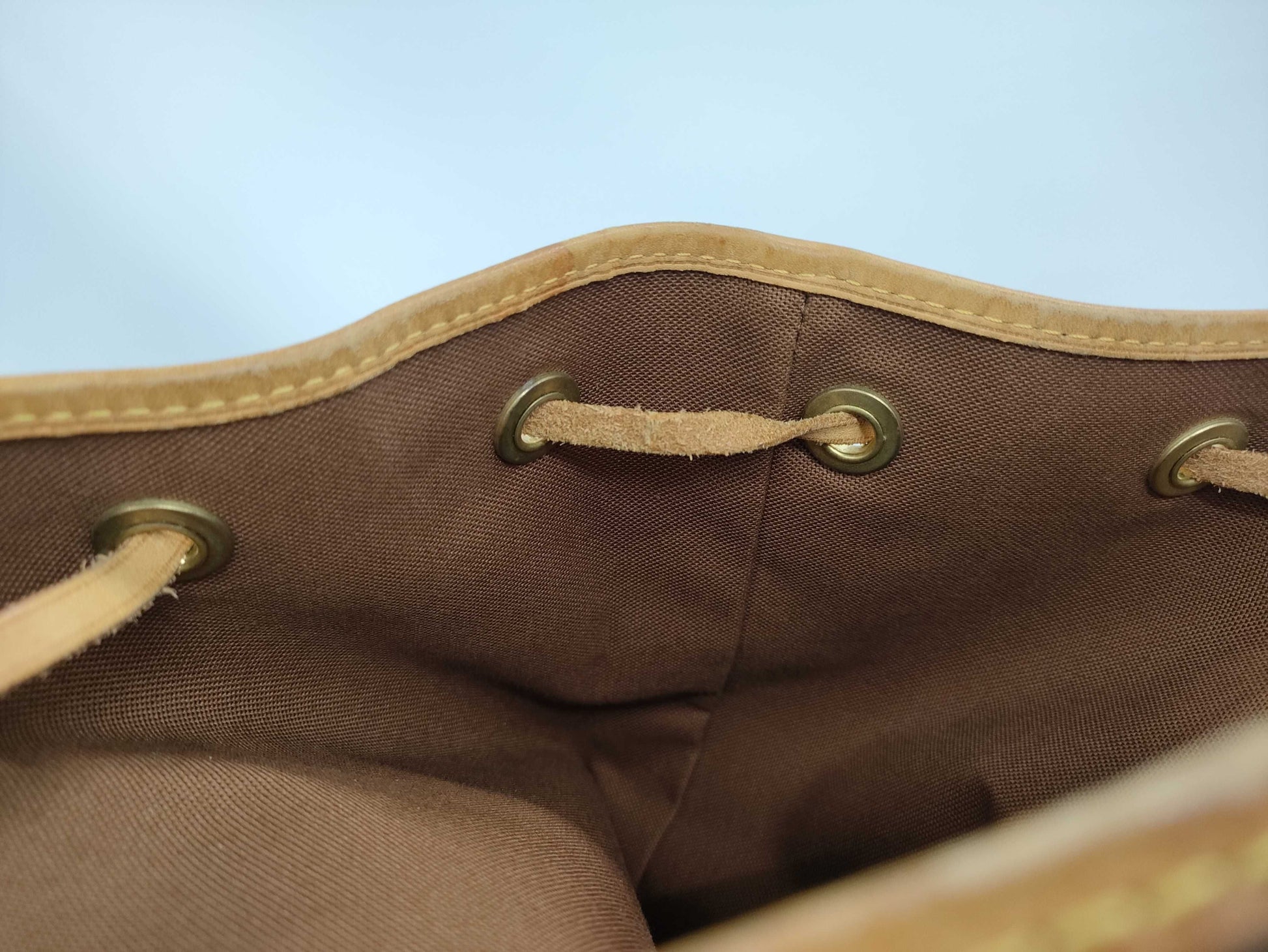 LOUIS VUITTON Monogram Sac Adobo Fall Backpack