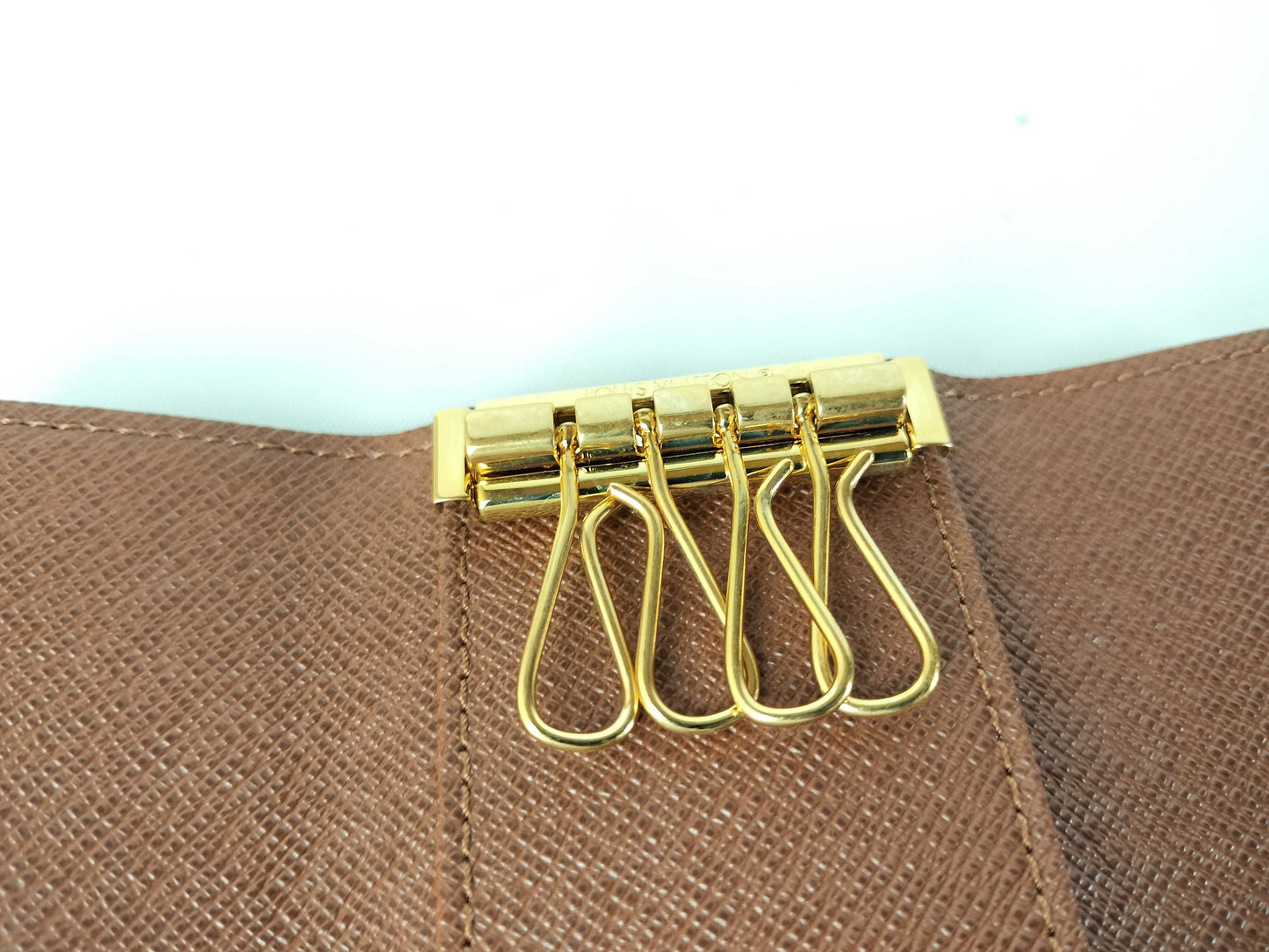 LOUIS VUITTON CA2101 Monogram Multicolore 4-Ring Key Case/Key Holder