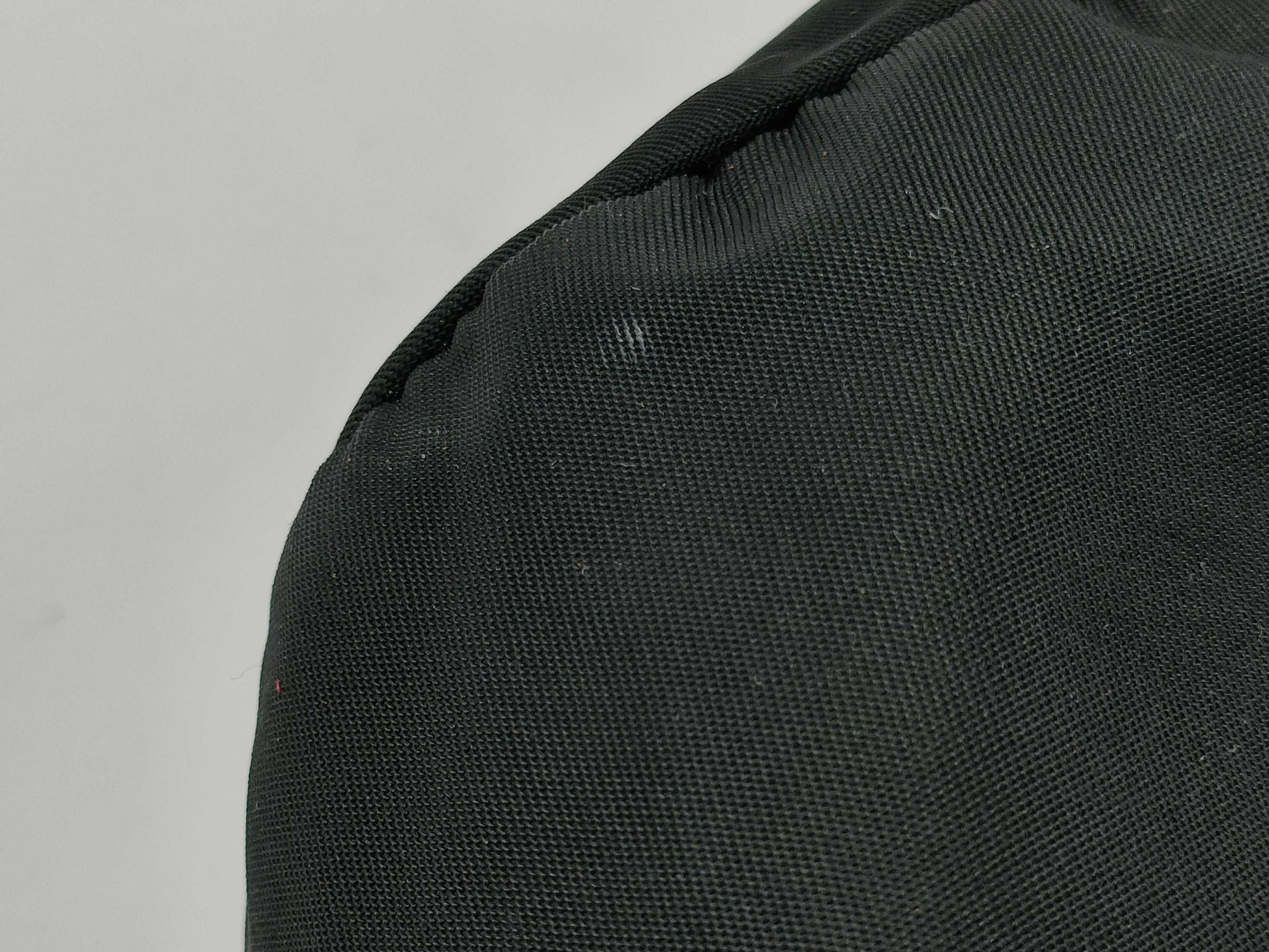PRADA Nylon Triangle Logo Woven Hand Tote Bag