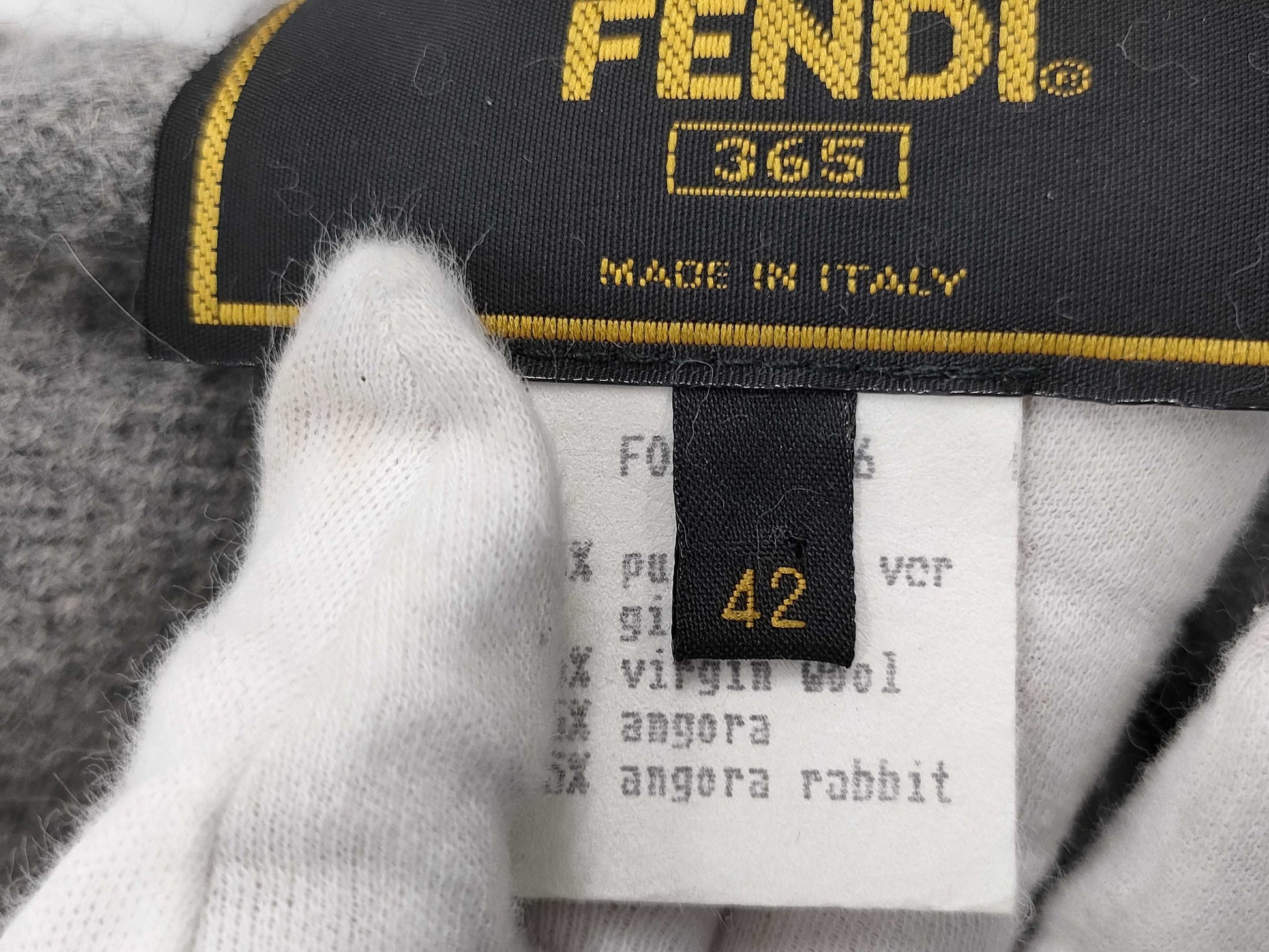 FENDI knit coat coat