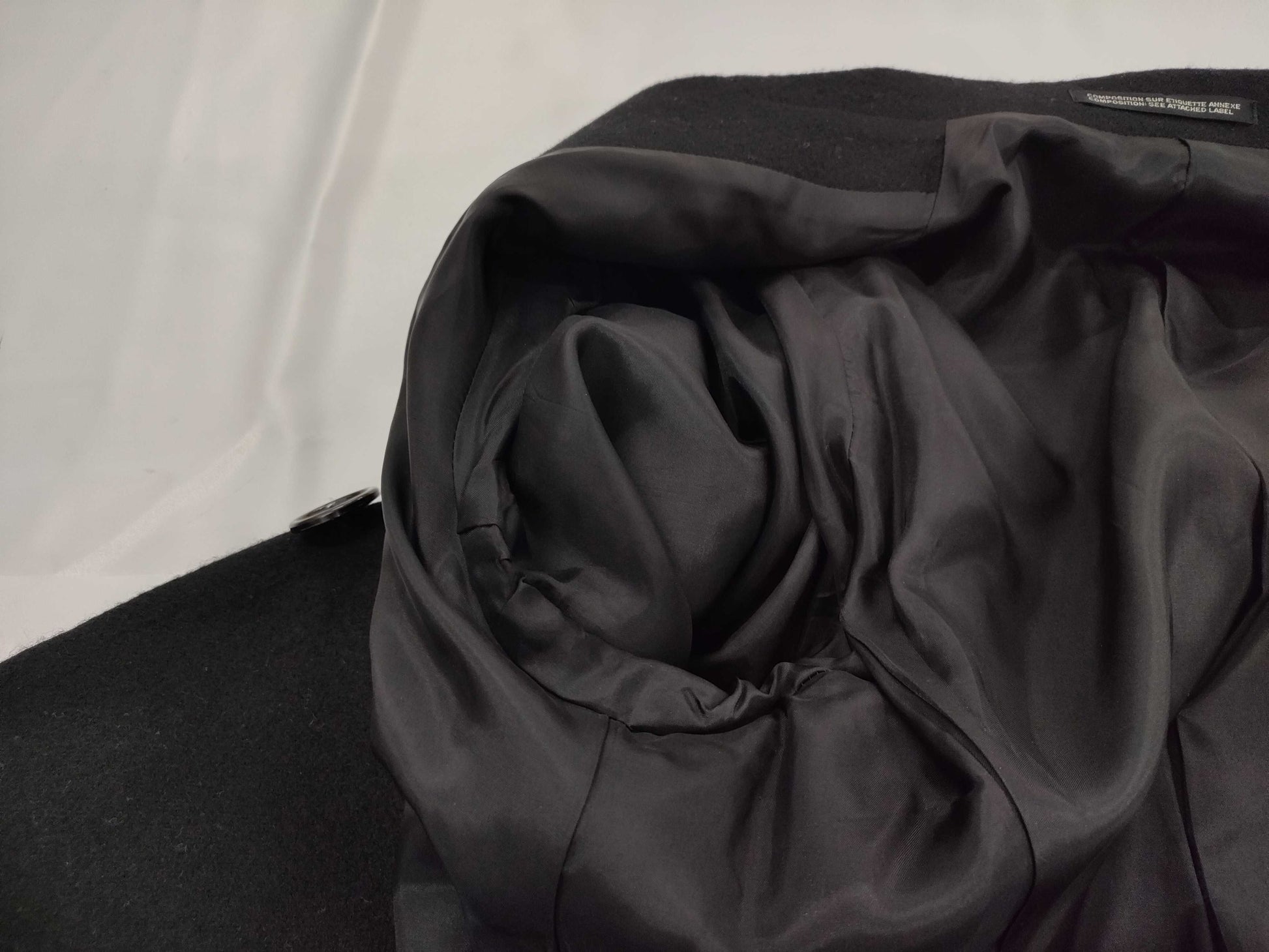 Yohji Yamamoto wool coat