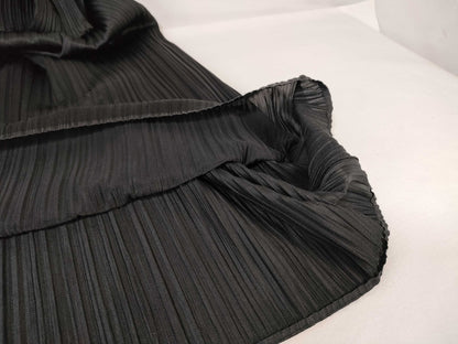 ISSEY MIYAKE Pleats Please Top Black Top