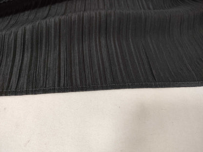 ISSEY MIYAKE Pleats Please Top Black Top