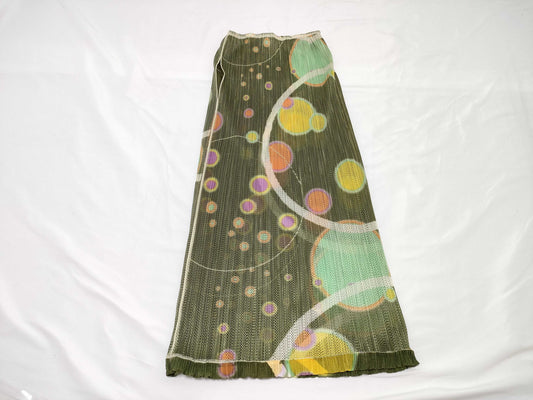 ISSEY MIYAKE Pleats Please Design Long Skirt Skirt