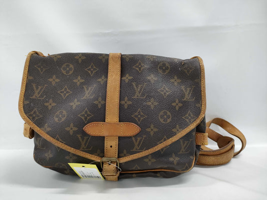 LOUIS VUITTON Monogram Saumur 30 Shoulder Bag
