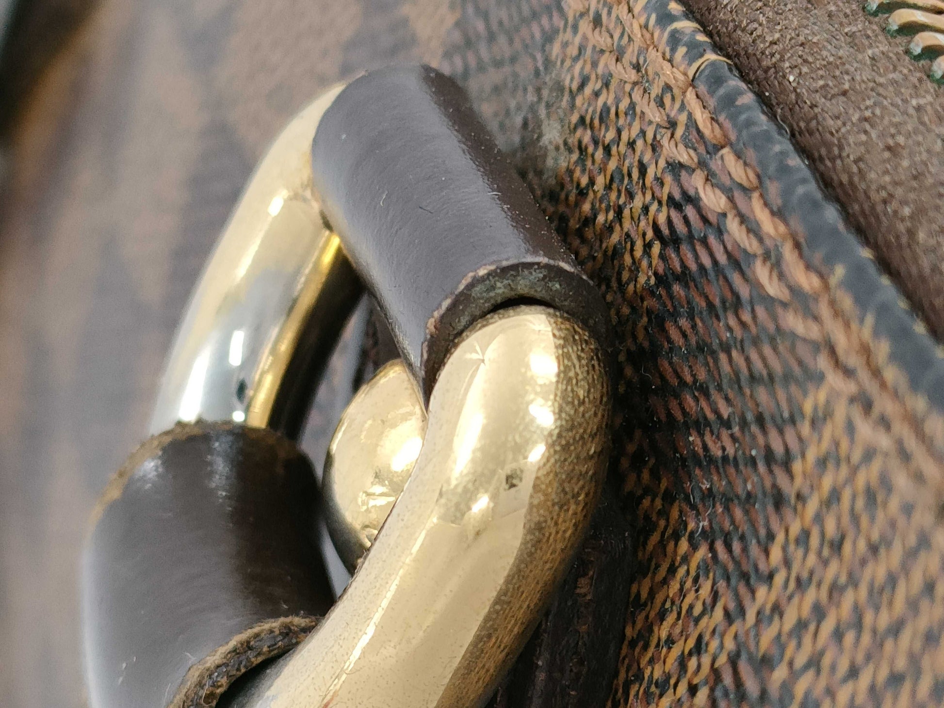 LOUIS VUITTON Damier N51183 Saleya PM Handbag