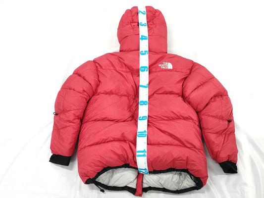 The North Face Down Jacket, Red, Cracked