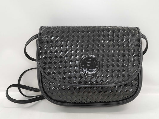 FENDI Old Vintage Shoulder Bag Crocodile Leather Shoulder Bag