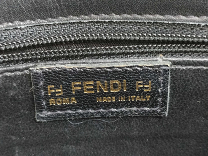FENDI Old Vintage Shoulder Bag Crocodile Leather Shoulder Bag