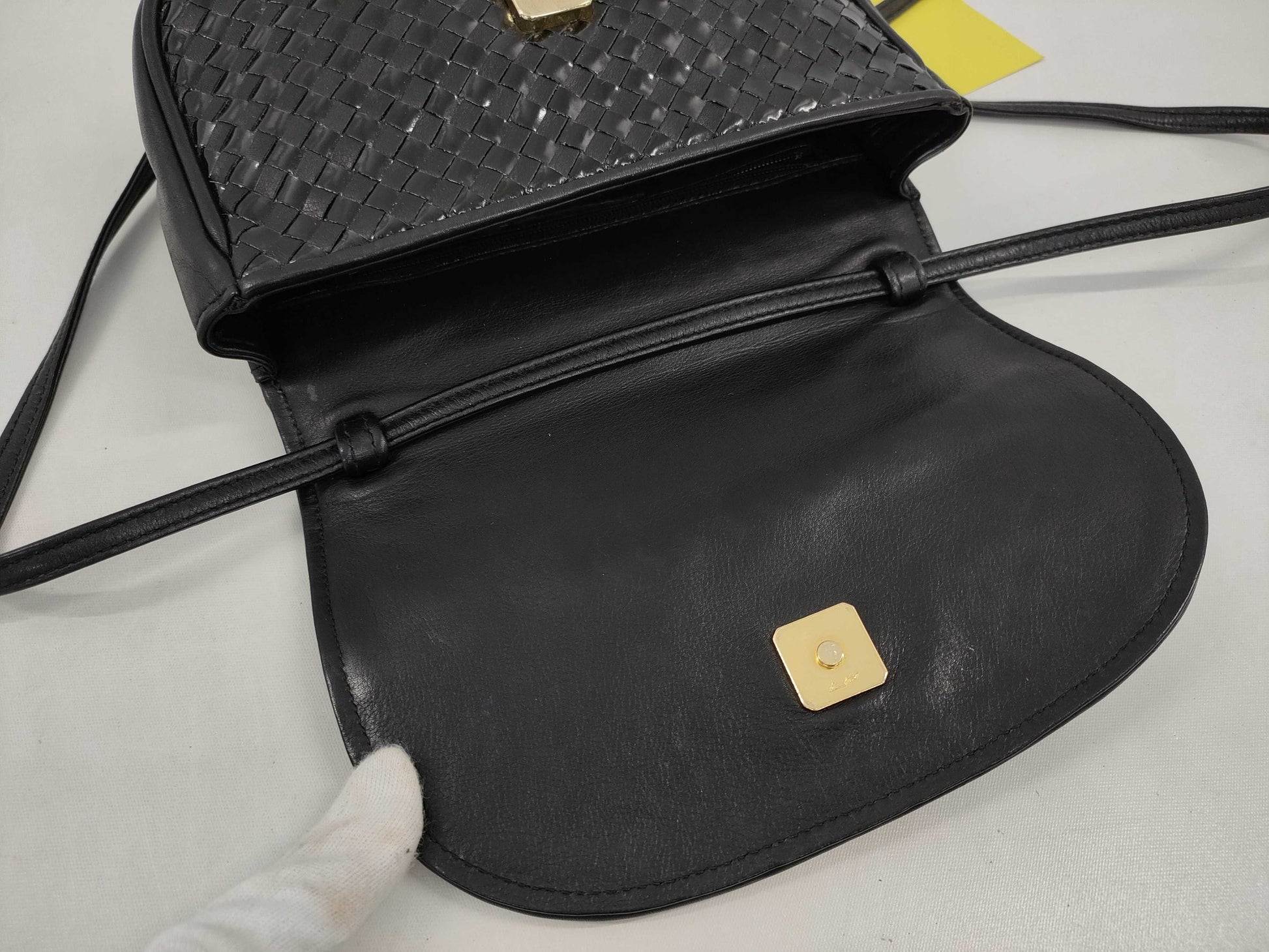 FENDI Old Vintage Shoulder Bag Crocodile Leather Shoulder Bag