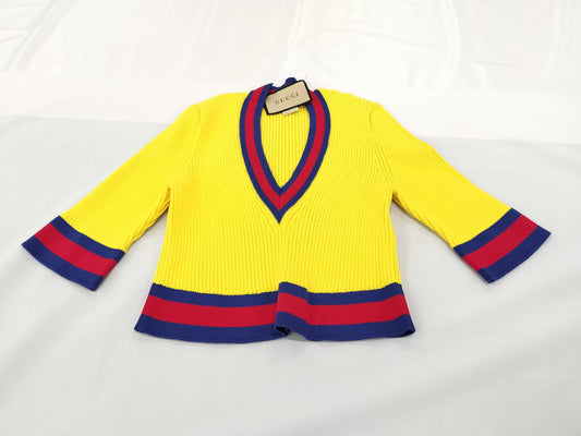 GUCCI Sweater/Women's/M/Yellow Tops