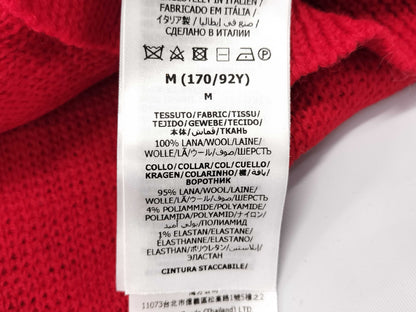 GUCCI Sweater/Red and White/M Tops