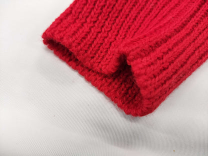 GUCCI Sweater/Red and White/M Tops