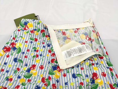 GUCCI Shorts/Fruit Print/Size 40 Pants