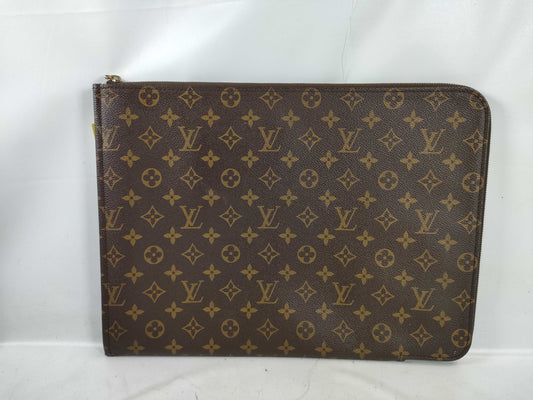 LOUIS VUITTON RFID Unverified TH 1906 Monogram Poche Document/M53456 Clutch Bag