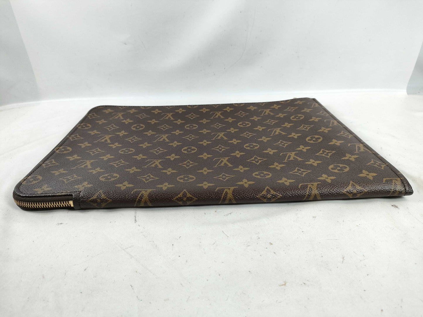 LOUIS VUITTON RFID Unverified TH 1906 Monogram Poche Document/M53456 Clutch Bag