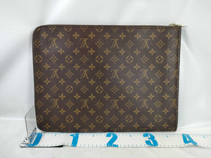 LOUIS VUITTON RFID Unverified TH 1906 Monogram Poche Document/M53456 Clutch Bag