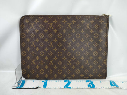 LOUIS VUITTON RFID Unverified TH 1906 Monogram Poche Document/M53456 Clutch Bag