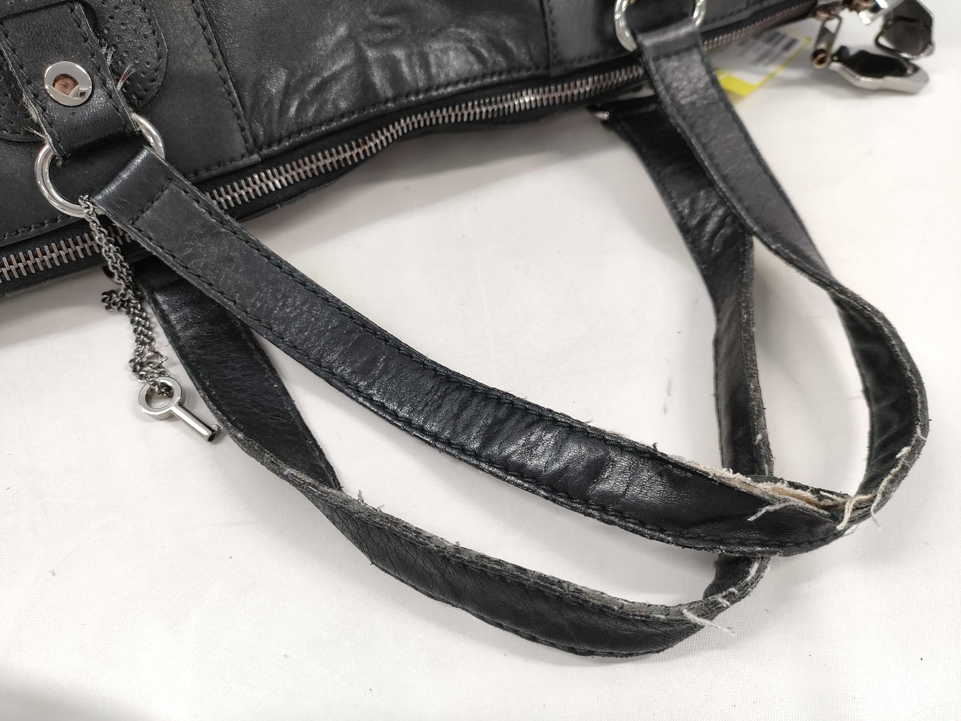 BALENCIAGA 156430.1669/The Box/Handle Junk Tote Bag