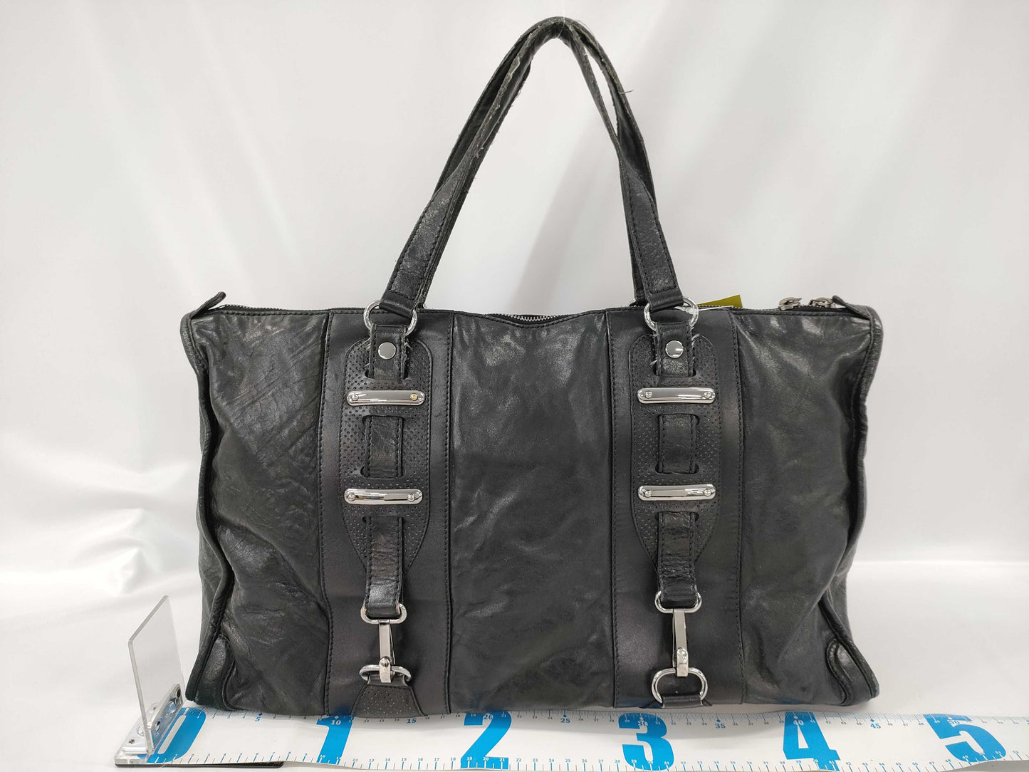 BALENCIAGA 156430.1669/The Box/Handle Junk Tote Bag