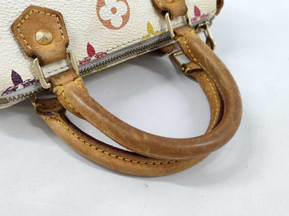 LOUIS VUITTON Monogram Multicolore M92645/Mini Speedy/Handle/Pull Broken Handbag