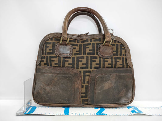 FENDI Zucca pattern hand Zucca handbag