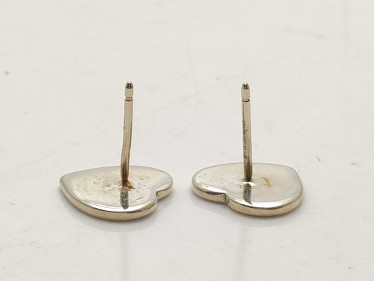 Tiffany & Co. Tiffany 925 Mini Heart Tag Earrings