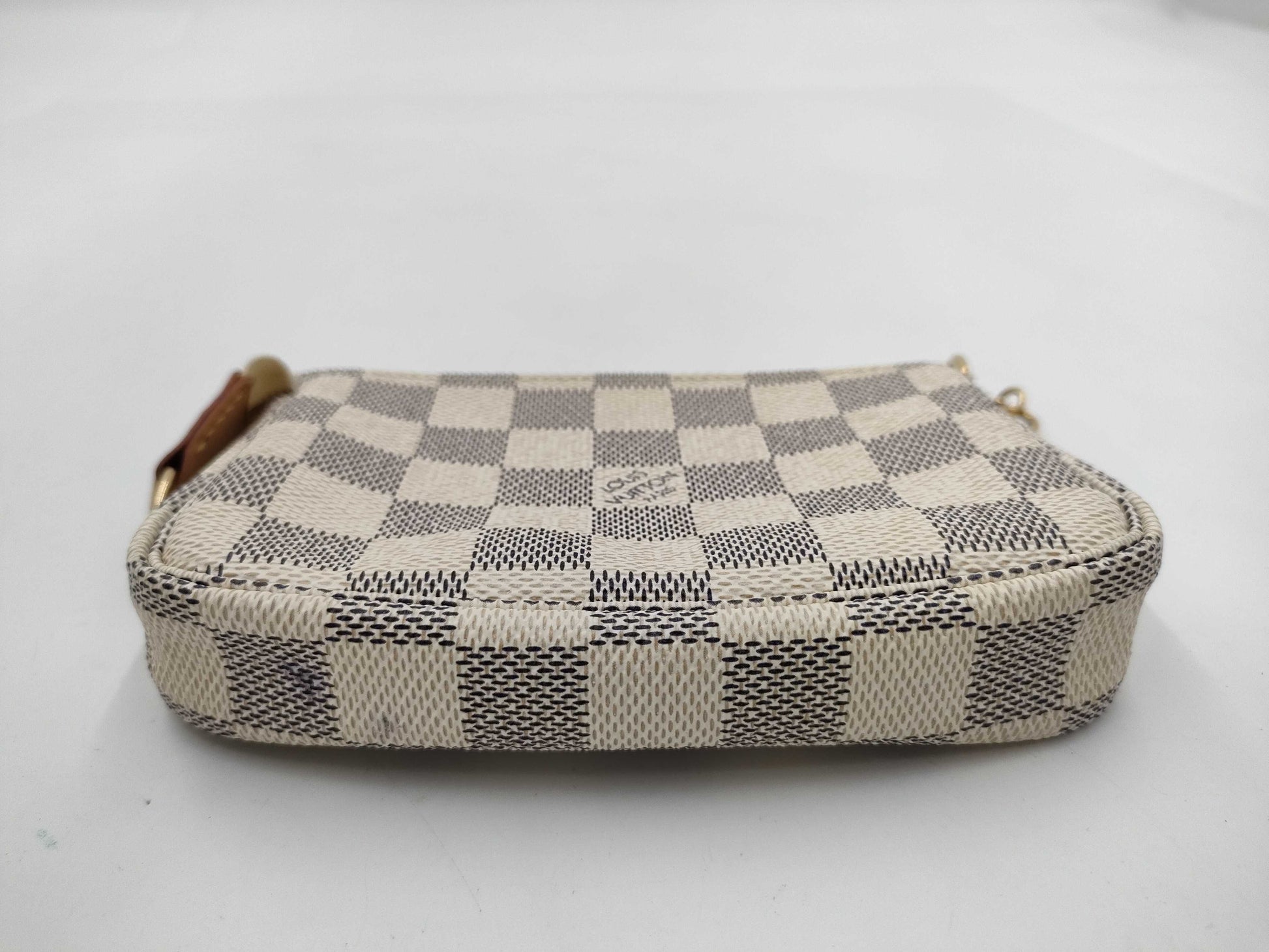 LOUIS VUITTON Damier Azur Mini Pochette Accessoires Handbag
