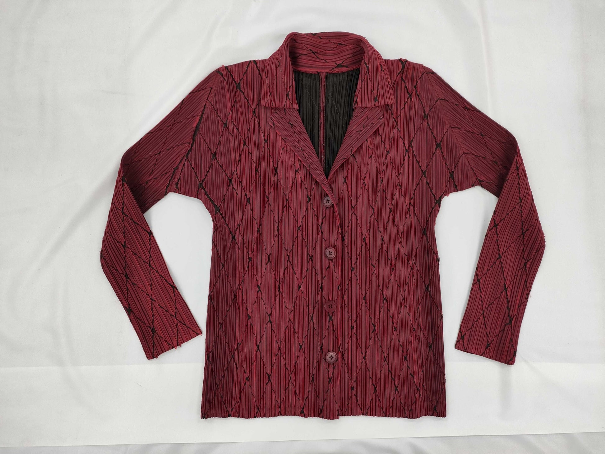 ISSEY MIYAKE Pleats Please Stitch Design Jacket