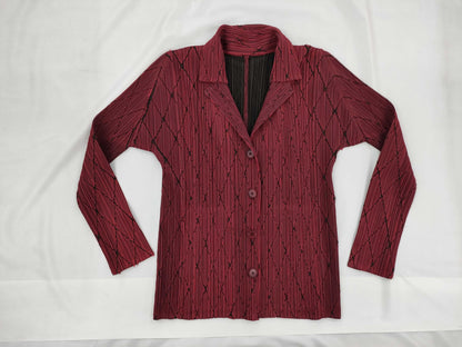 ISSEY MIYAKE Pleats Please Stitch Design Jacket