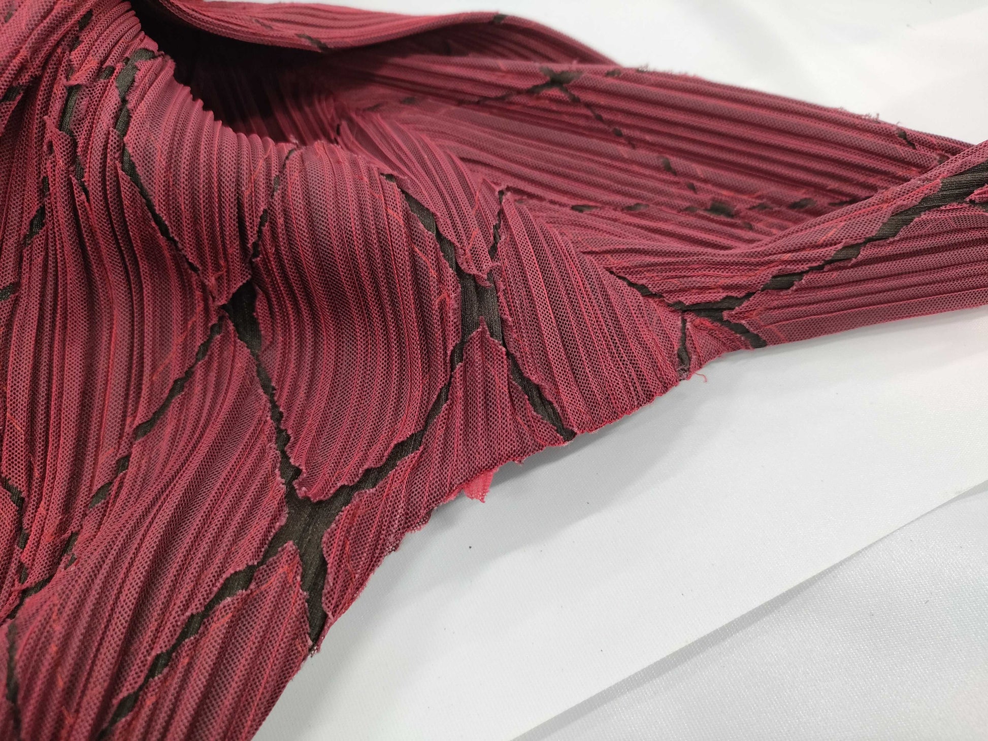 ISSEY MIYAKE Pleats Please Stitch Design Jacket