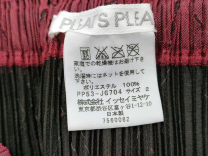 ISSEY MIYAKE Pleats Please Stitch Design Skirt