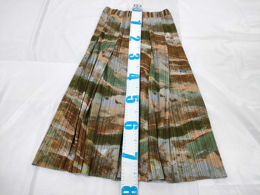 ISSEY MIYAKE Pleats Please Patterned Skirt