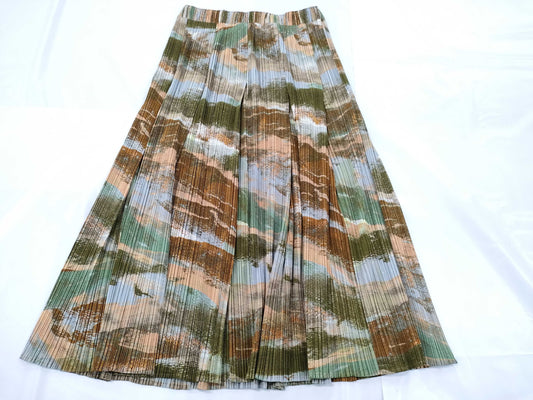 ISSEY MIYAKE Pleats Please Patterned Skirt
