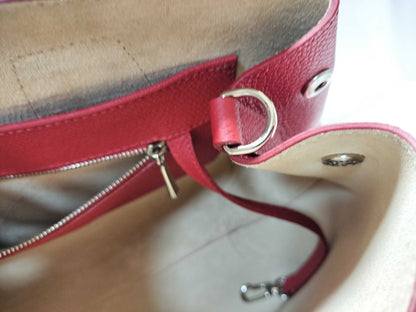 LONG CHAMP Leather 2-way Handbag