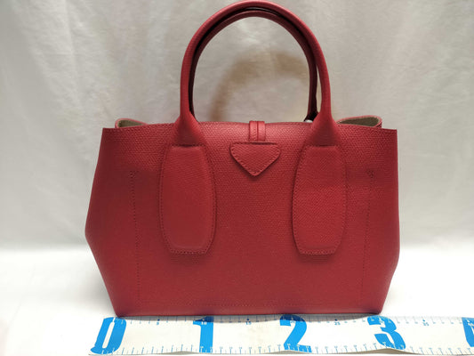 LONG CHAMP Leather 2-way Handbag