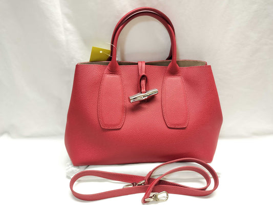 LONG CHAMP Leather 2-way Handbag