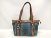GUCCI Denim Interlocking Handbag 141471 Handbag